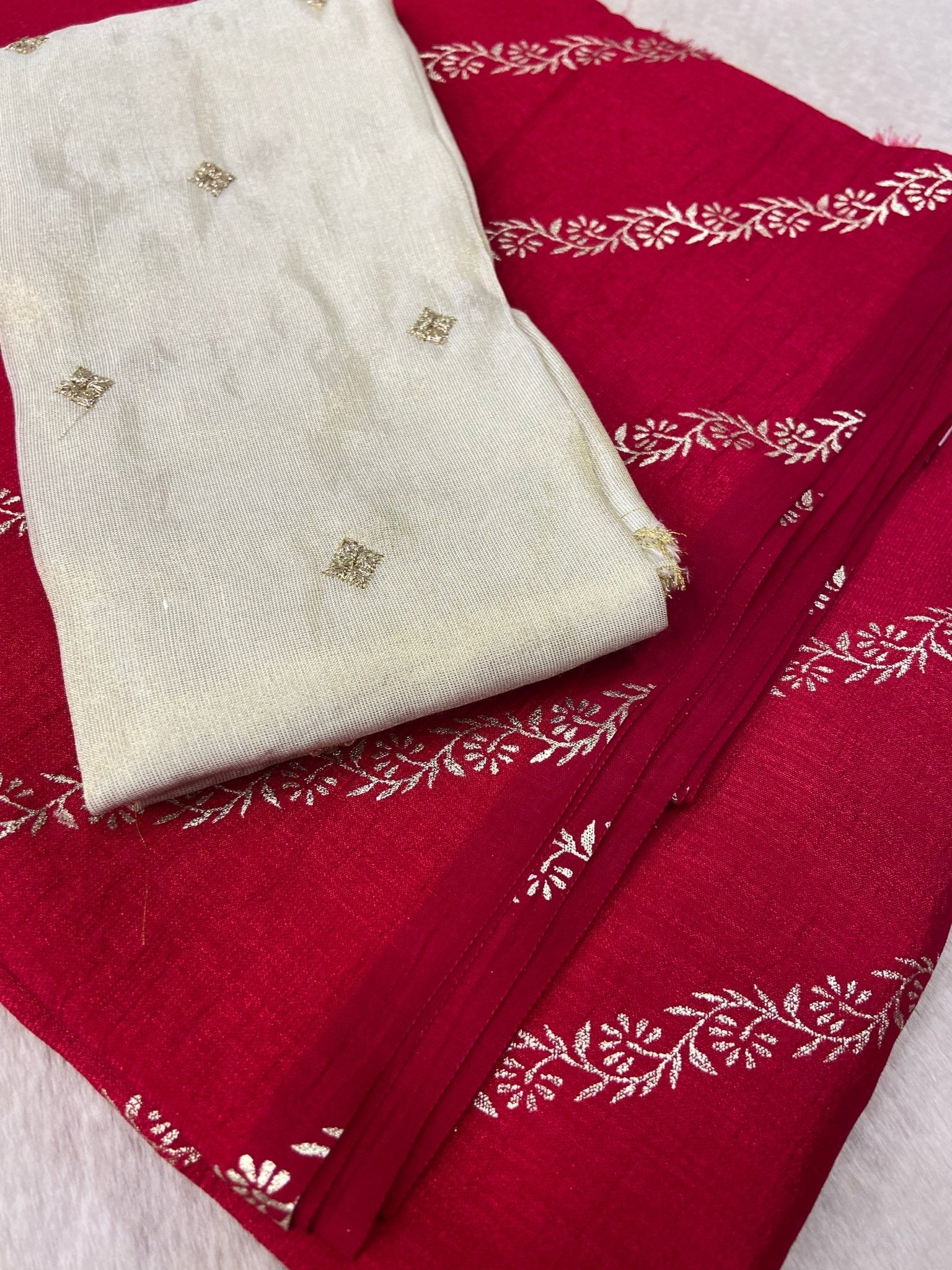Butter Crepe Silk Saree - Kanjeevaram Silk Mandir