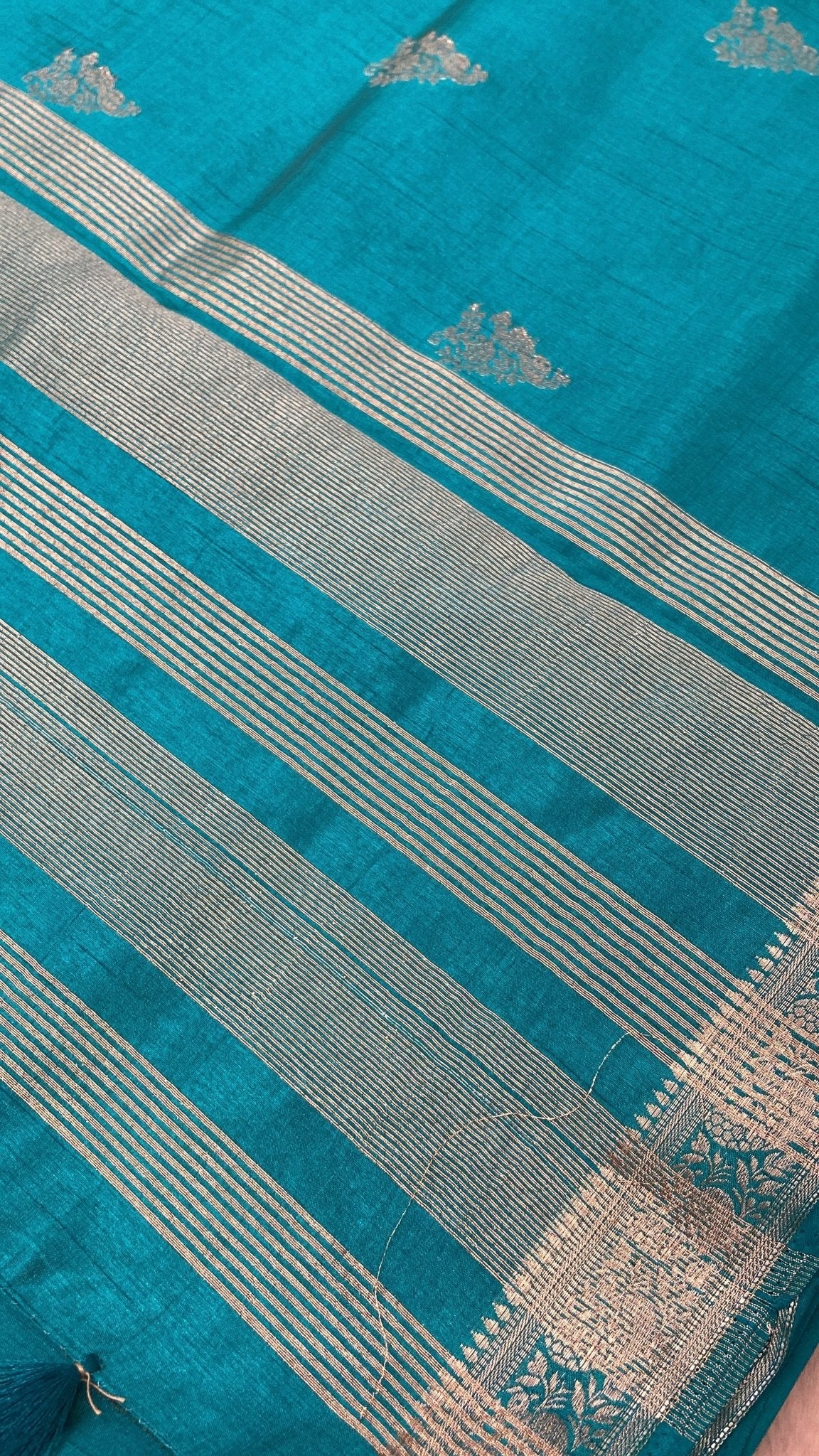 Butter Crepe Silk Saree - Kanjeevaram Silk Mandir