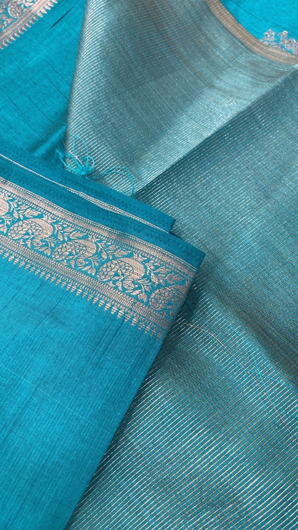 Butter Crepe Silk Saree - Kanjeevaram Silk Mandir