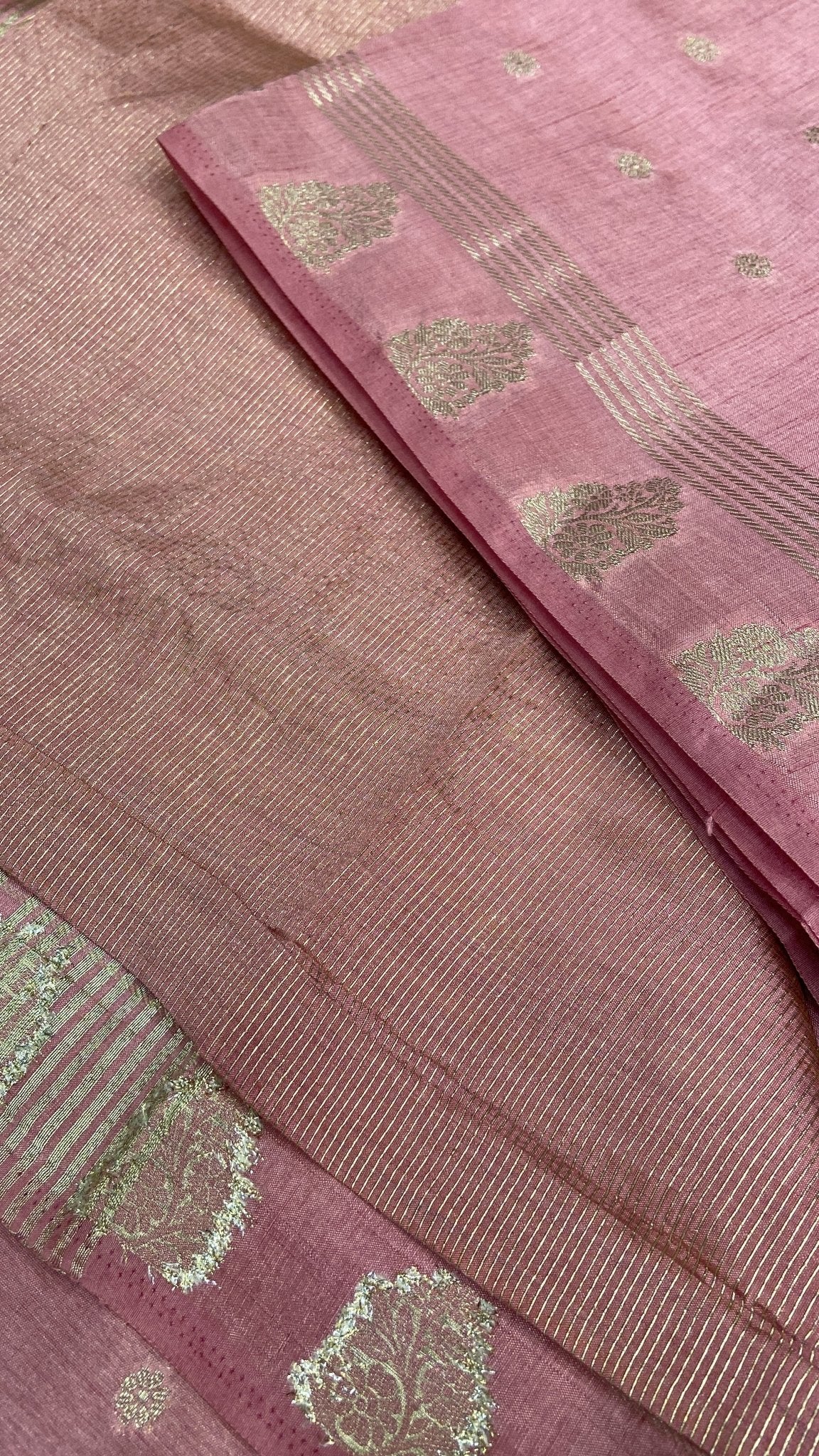 Butter Crepe Silk Saree - Kanjeevaram Silk Mandir