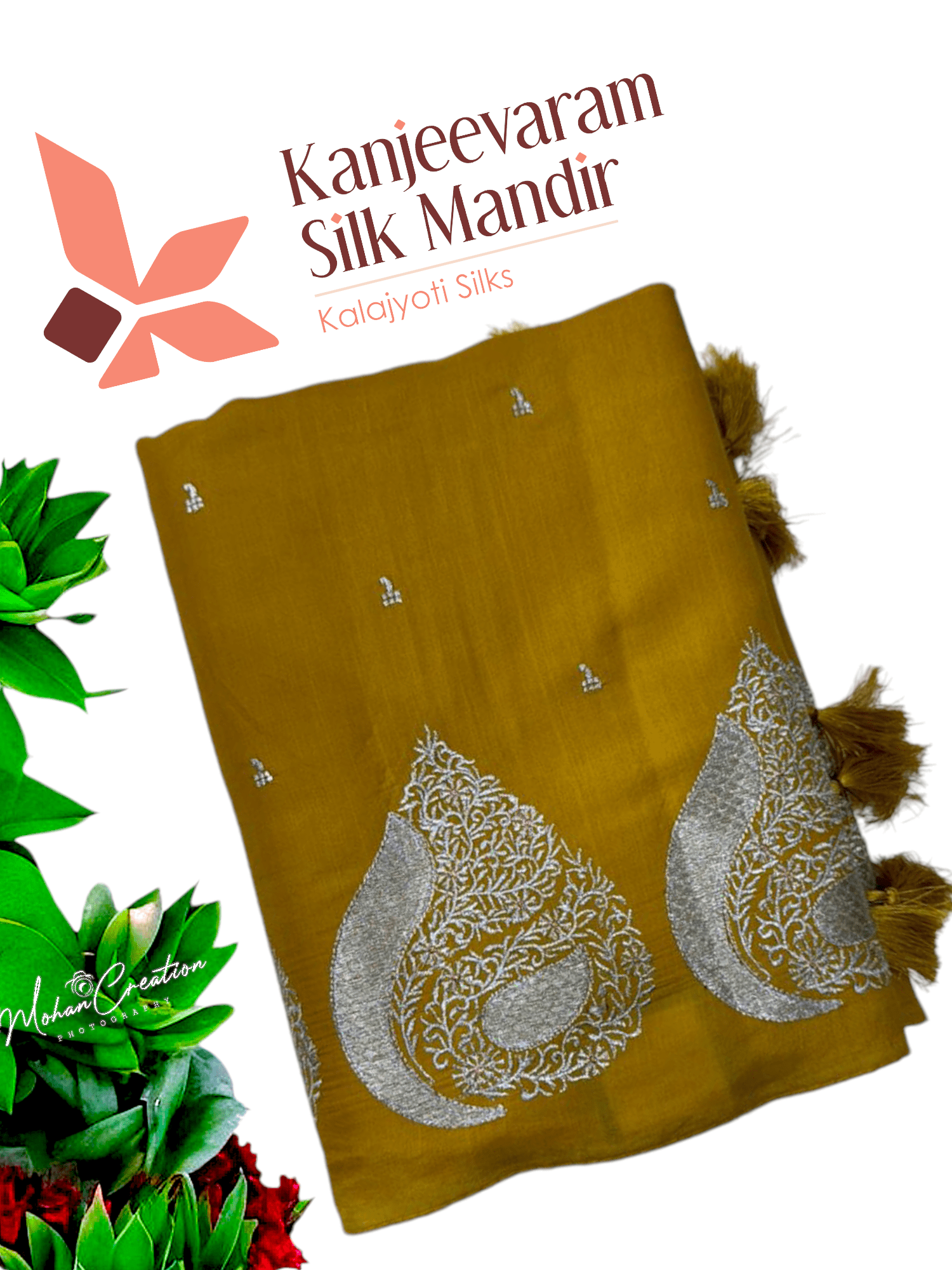Butter Silk Saree - Kanjeevaram Silk Mandir