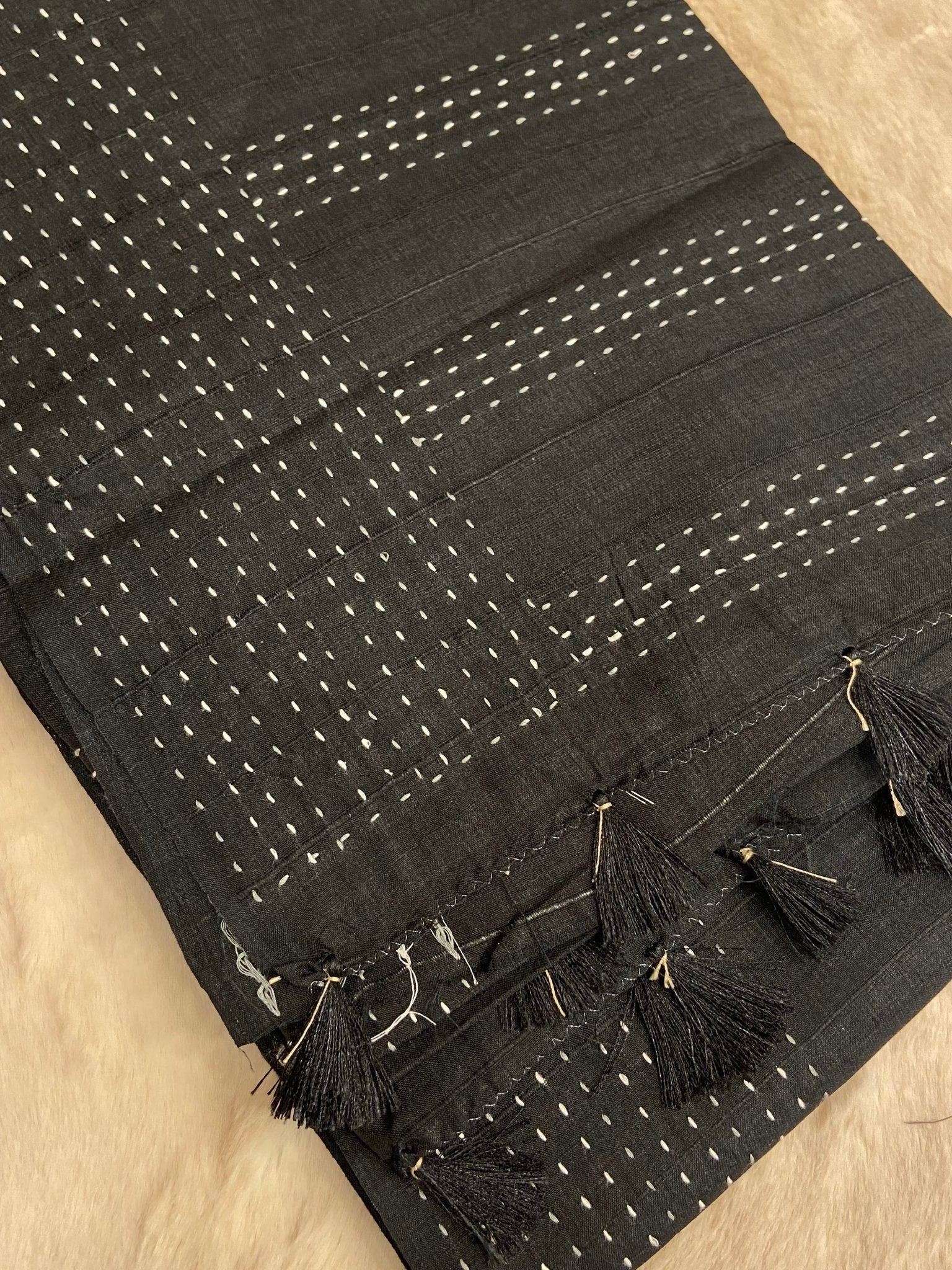 Butter Silk Saree 🖤 - Kanjeevaram Silk Mandir