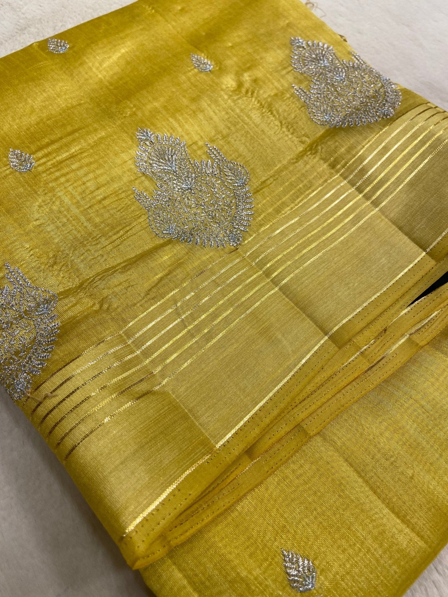 Butter silk saree - Kanjeevaram Silk Mandir