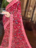 Chiffon Brasso Saree - Kanjeevaram Silk Mandir