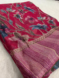 Chiffon Brasso Saree - Kanjeevaram Silk Mandir