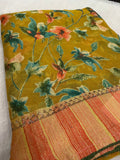 Chiffon Brasso Saree - Kanjeevaram Silk Mandir