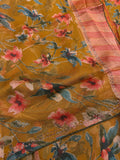 Chiffon Brasso Saree - Kanjeevaram Silk Mandir