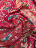 Chiffon Brasso Saree - Kanjeevaram Silk Mandir