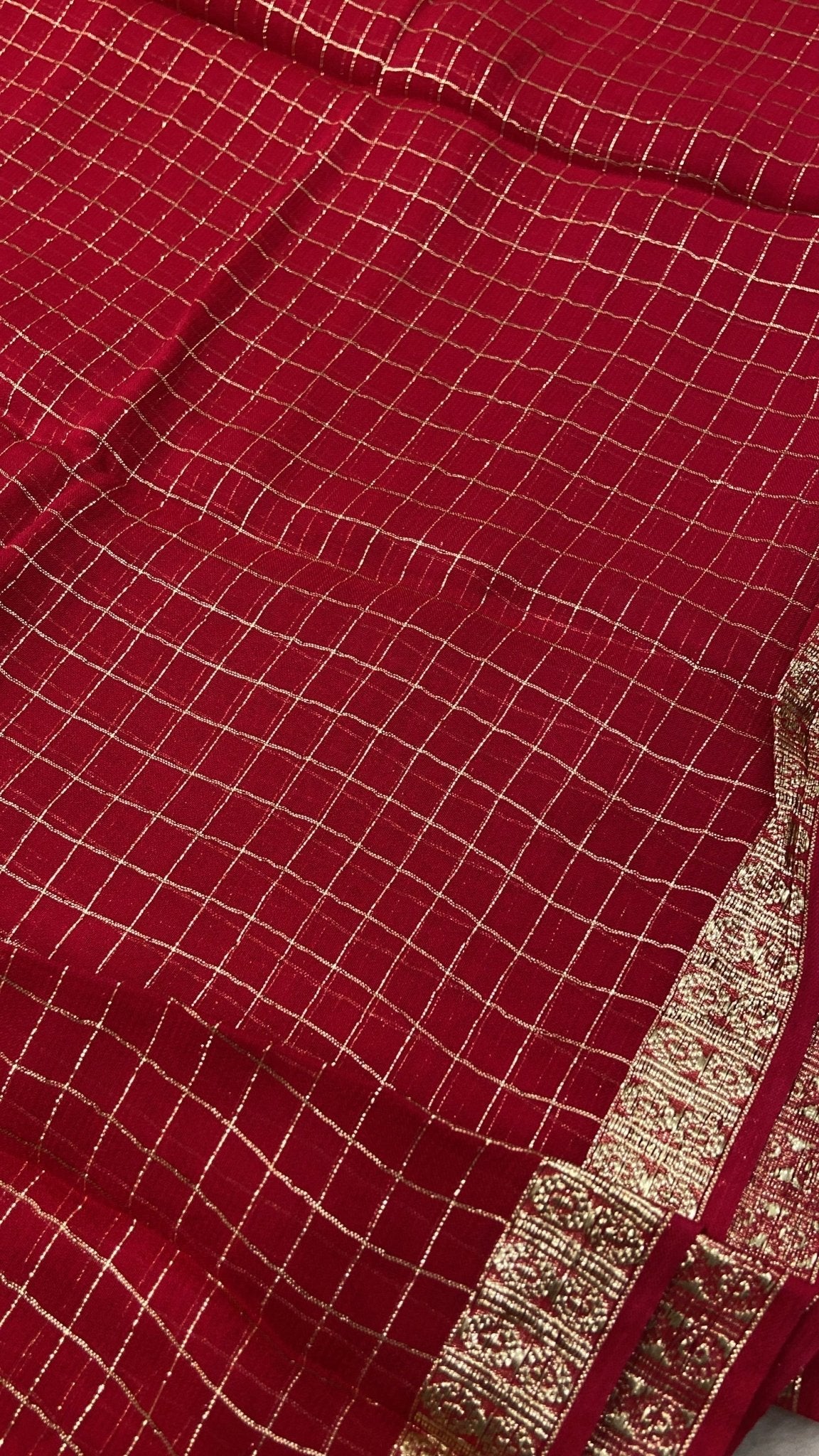 Chiffon Saree With Satin Border💗 - Kanjeevaram Silk Mandir