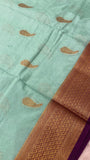 Crepe Viscose Silk Saree - Kanjeevaram Silk Mandir