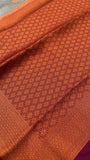 Crepe Viscose Silk Saree - Kanjeevaram Silk Mandir