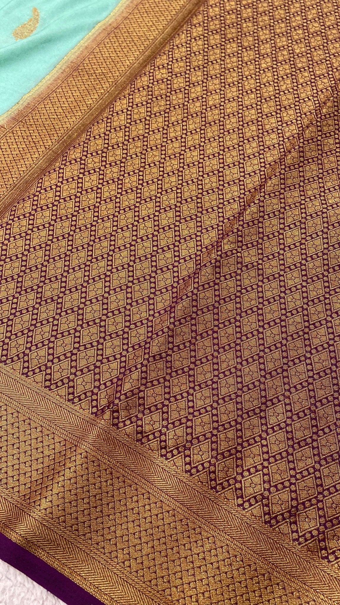 Crepe Viscose Silk Saree - Kanjeevaram Silk Mandir