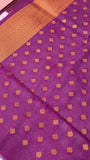 Crepe Viscose Silk Saree - Kanjeevaram Silk Mandir