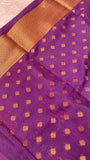 Crepe Viscose Silk Saree - Kanjeevaram Silk Mandir