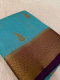 Crepe Viscose Silk Saree - Kanjeevaram Silk Mandir