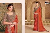 Designer Cocktail Saree - Kanjeevaram Silk Mandir