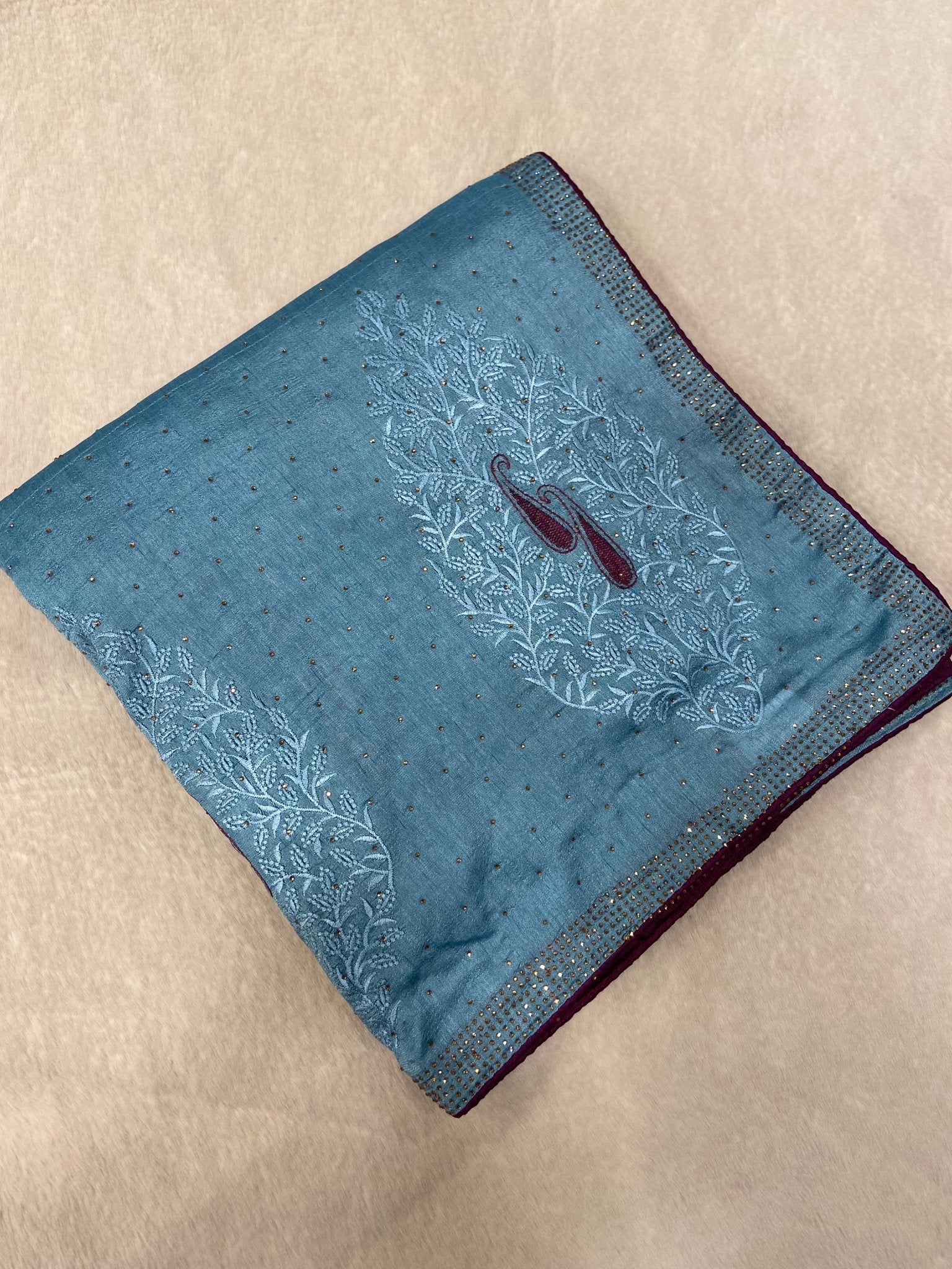 Designer Fancy Saree🩵 - Kanjeevaram Silk Mandir