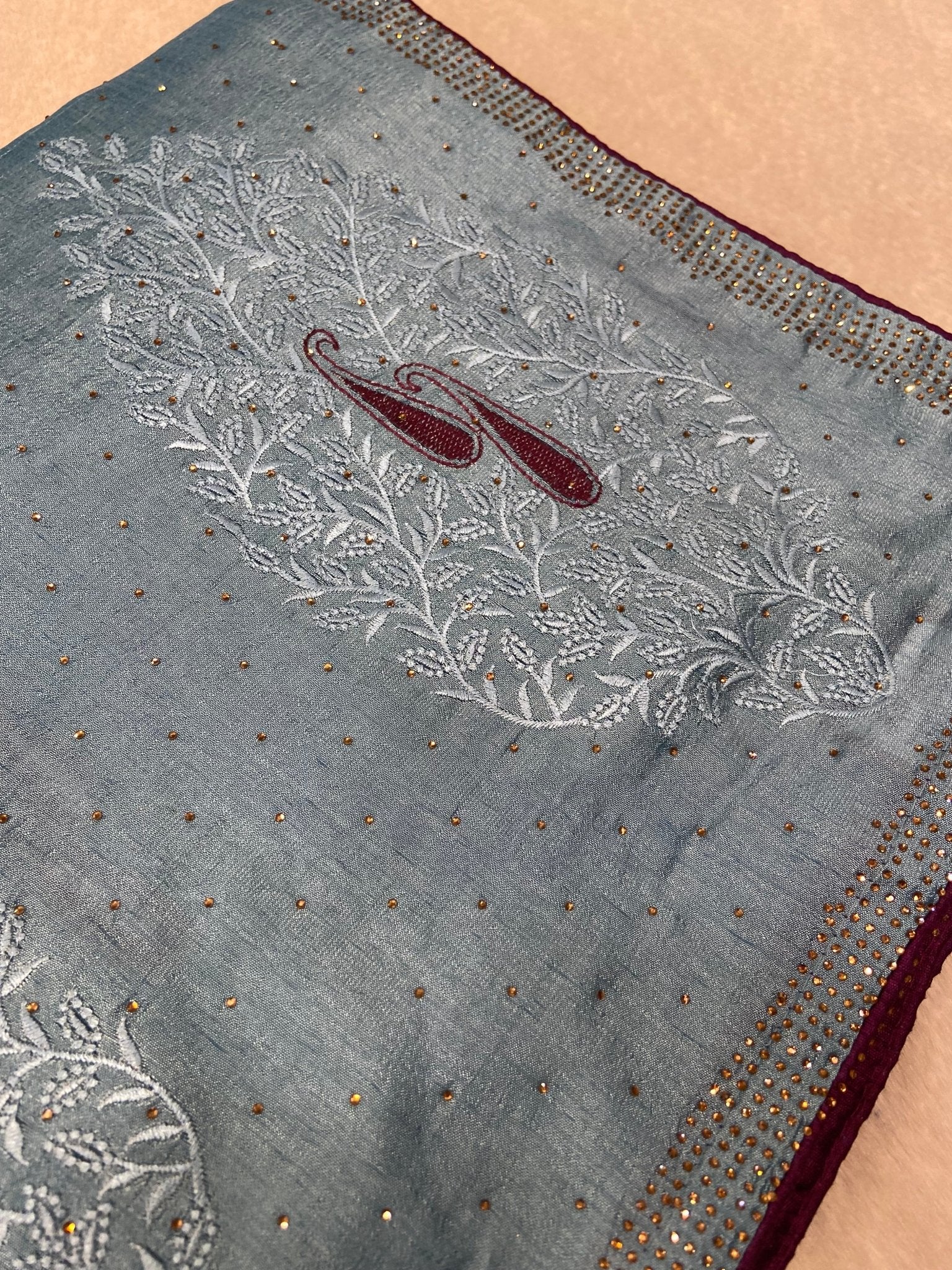 Designer Fancy Saree🩵 - Kanjeevaram Silk Mandir