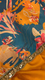 Designer Fancy Saree With Work - Kanjeevaram Silk Mandir