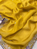 Designer Fancy Saree With Work - Kanjeevaram Silk Mandir