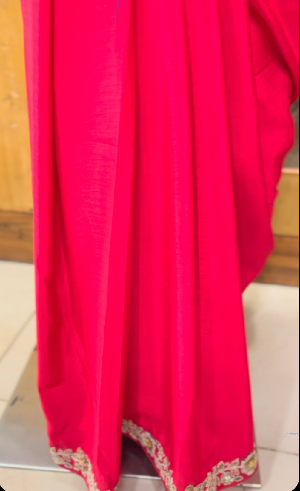 Designer Fancy Saree With Work - Kanjeevaram Silk Mandir