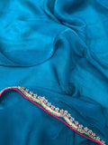 Designer Fancy Saree With Work - Kanjeevaram Silk Mandir