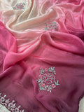 Designer Fancy Saree With Work - Kanjeevaram Silk Mandir