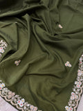 Designer Fancy Saree With Work - Kanjeevaram Silk Mandir