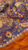 Designer Fancy Saree With Work - Kanjeevaram Silk Mandir