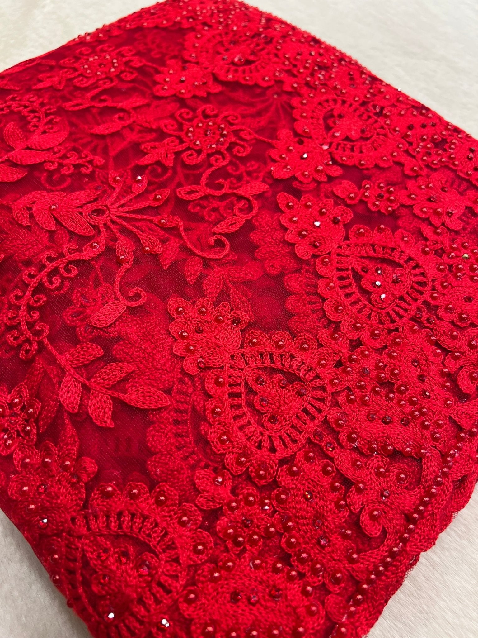 Designer Netted Saree - Kanjeevaram Silk Mandir