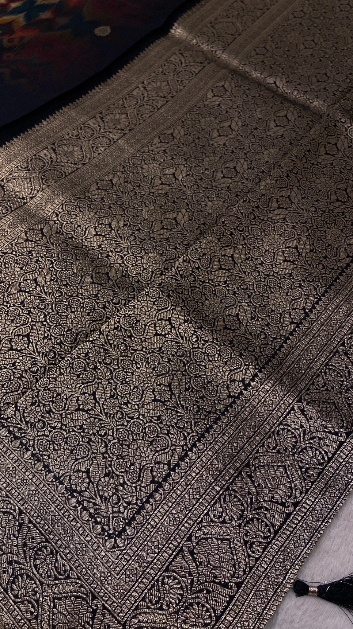 Digital Print Concept in Premium Semi Kanchipuram Silk Saree - Kanjeevaram Silk Mandir