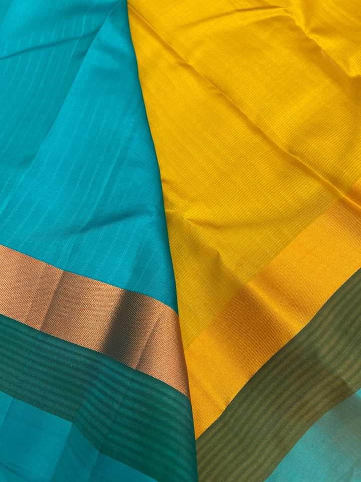 Gadhwal Silk Saree - Kanjeevaram Silk Mandir