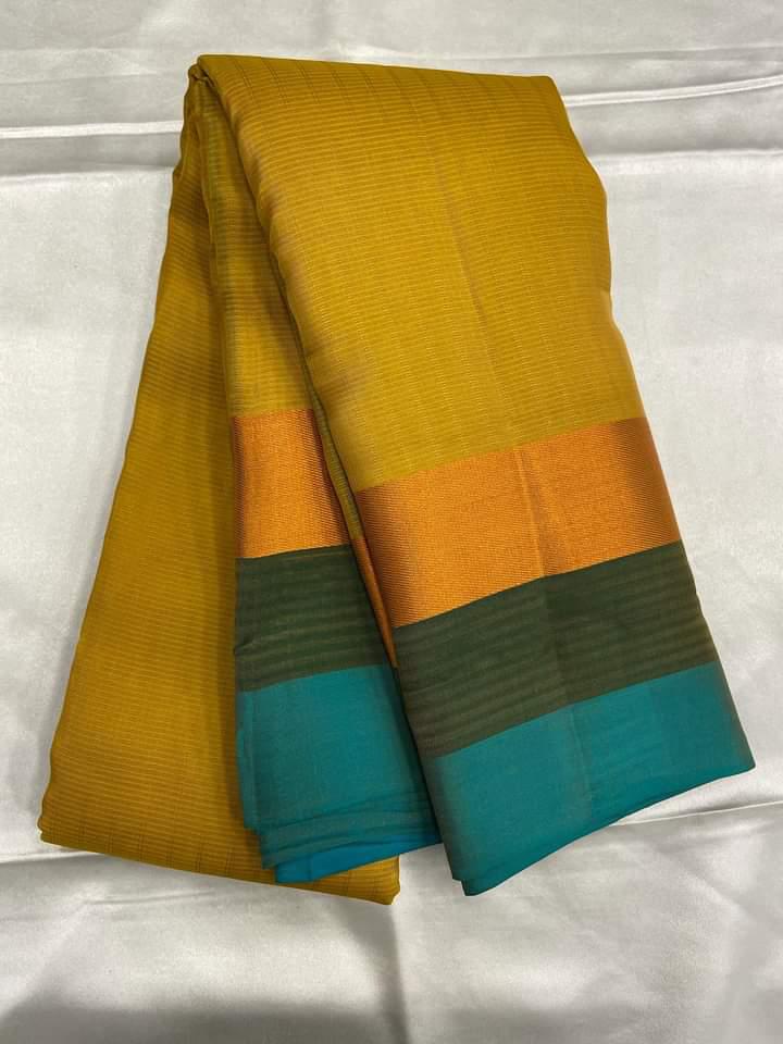 Gadhwal Silk Saree - Kanjeevaram Silk Mandir