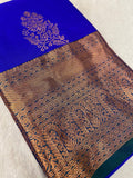 Half Mix Kanjeevaram Silk Saree - Kanjeevaram Silk Mandir