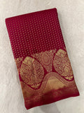 Half Mix Kanjeevaram Silk Saree - Kanjeevaram Silk Mandir