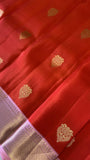 Half mix Kanjeevaram silk saree - Kanjeevaram Silk Mandir