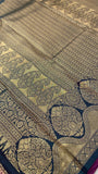 Half Mix Kanjeevaram Silk Saree - Kanjeevaram Silk Mandir