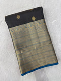 Half Mix Kanjeevaram Silk Saree - Kanjeevaram Silk Mandir