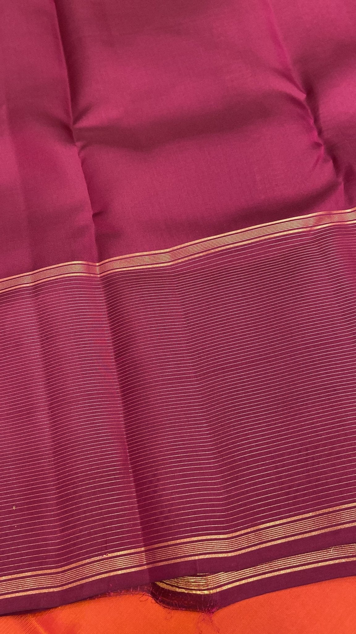 Half Mix Kanjeevaram Silk Saree - Kanjeevaram Silk Mandir