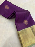 Half Mix Kanjeevaram Silk Saree - Kanjeevaram Silk Mandir