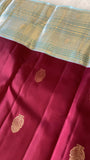 Half mix Kanjeevaram silk saree - Kanjeevaram Silk Mandir