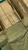 Half Mix Kanjeevaram Silk Saree - Kanjeevaram Silk Mandir