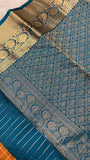 Half Mix Kanjeevaram Silk Saree - Kanjeevaram Silk Mandir