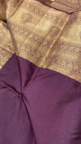 Half mix Kanjeevaram silk saree - Kanjeevaram Silk Mandir