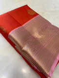 Half mix Kanjeevaram silk saree - Kanjeevaram Silk Mandir