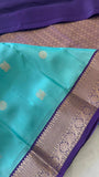 Half mix Kanjeevaram silk saree - Kanjeevaram Silk Mandir
