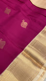 Half mix Kanjeevaram silk saree - Kanjeevaram Silk Mandir