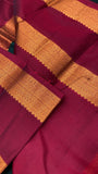 Half Mix Kanjeevaram Silk Saree - Kanjeevaram Silk Mandir