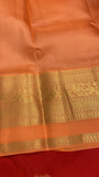 Half mix Kanjeevaram silk saree - Kanjeevaram Silk Mandir