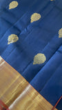 Half mix Kanjeevaram silk saree - Kanjeevaram Silk Mandir